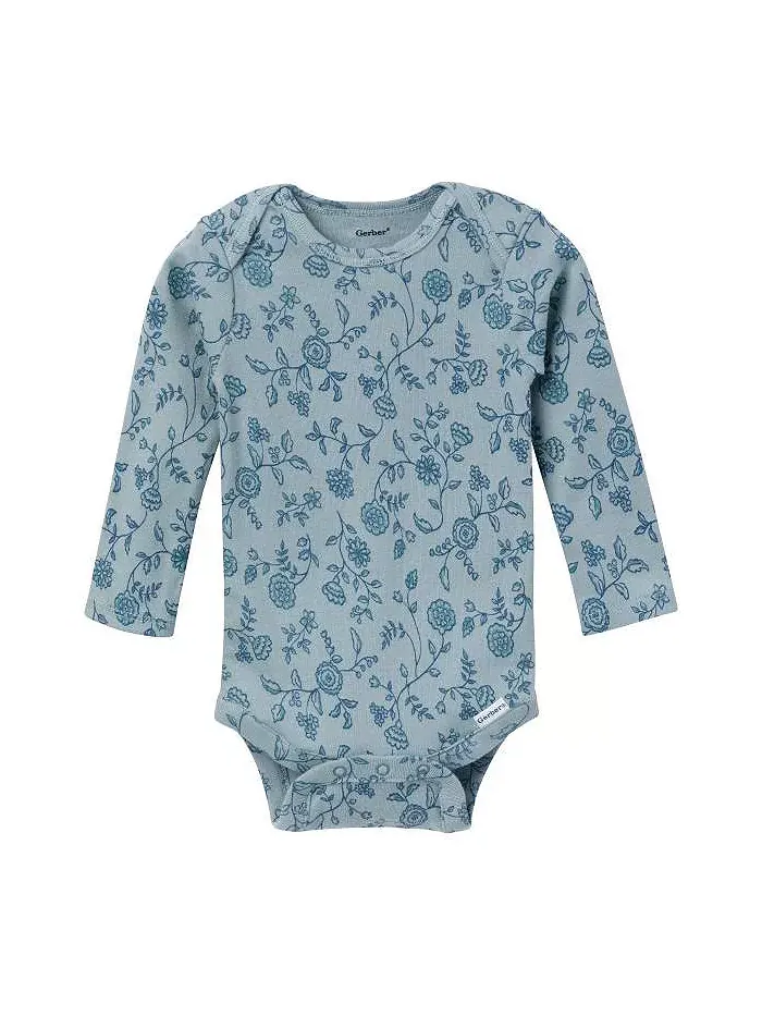 6 пар боди для девочек Gerber — изображение 2 из 7