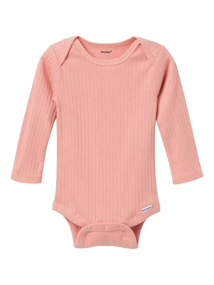 6 пар боди для девочек Gerber — изображение 3 из 7