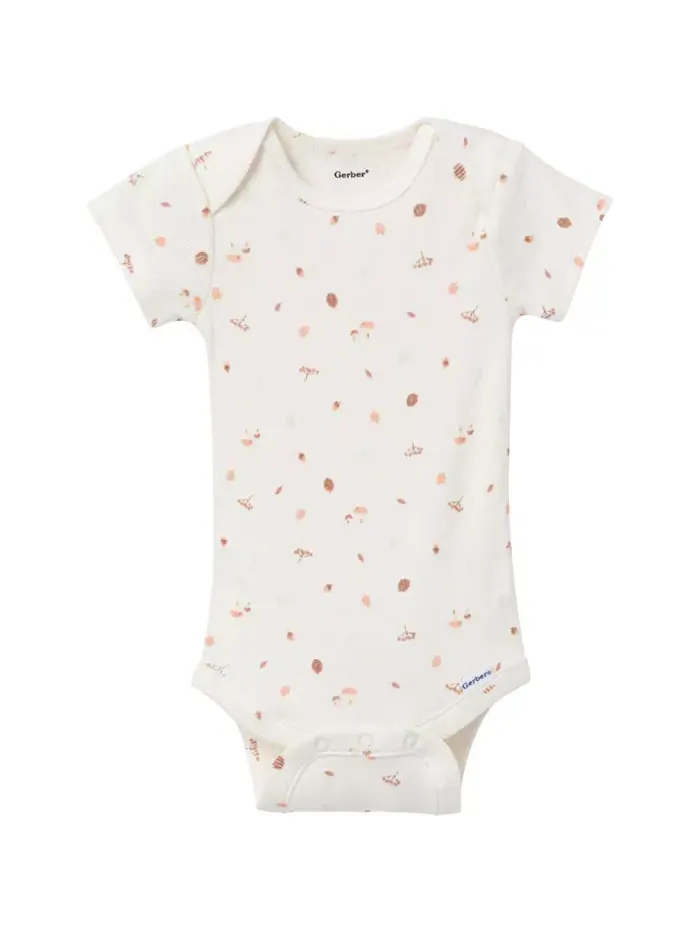 6 пар боди для девочек Gerber — изображение 5 из 7