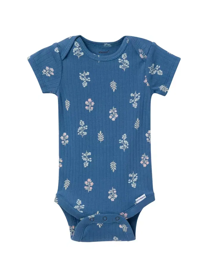 6 пар боди для девочек Gerber — изображение 7 из 7