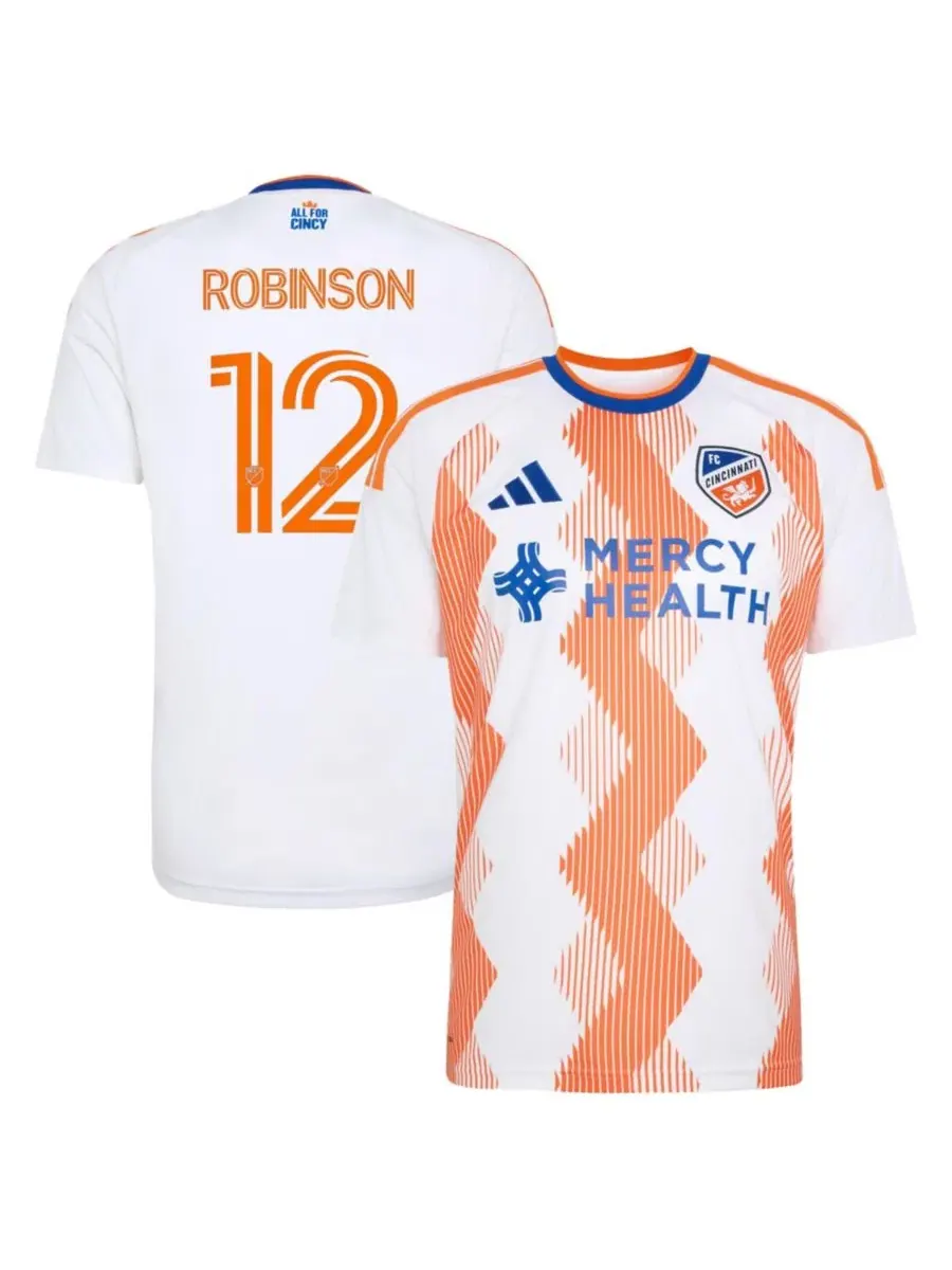 Футболка с коротким рукавом, с вышитым клубным гербом, модель Miles Robinson adidas