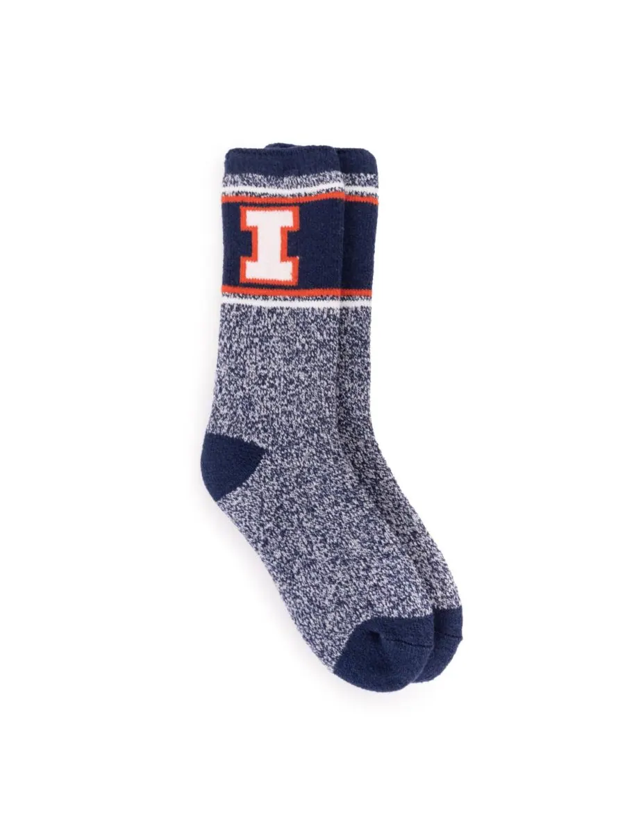 Мужские носки Game Day от Unisex Heat Retainer Socks MUK LUKS, Illinois — изображение 2 из 3