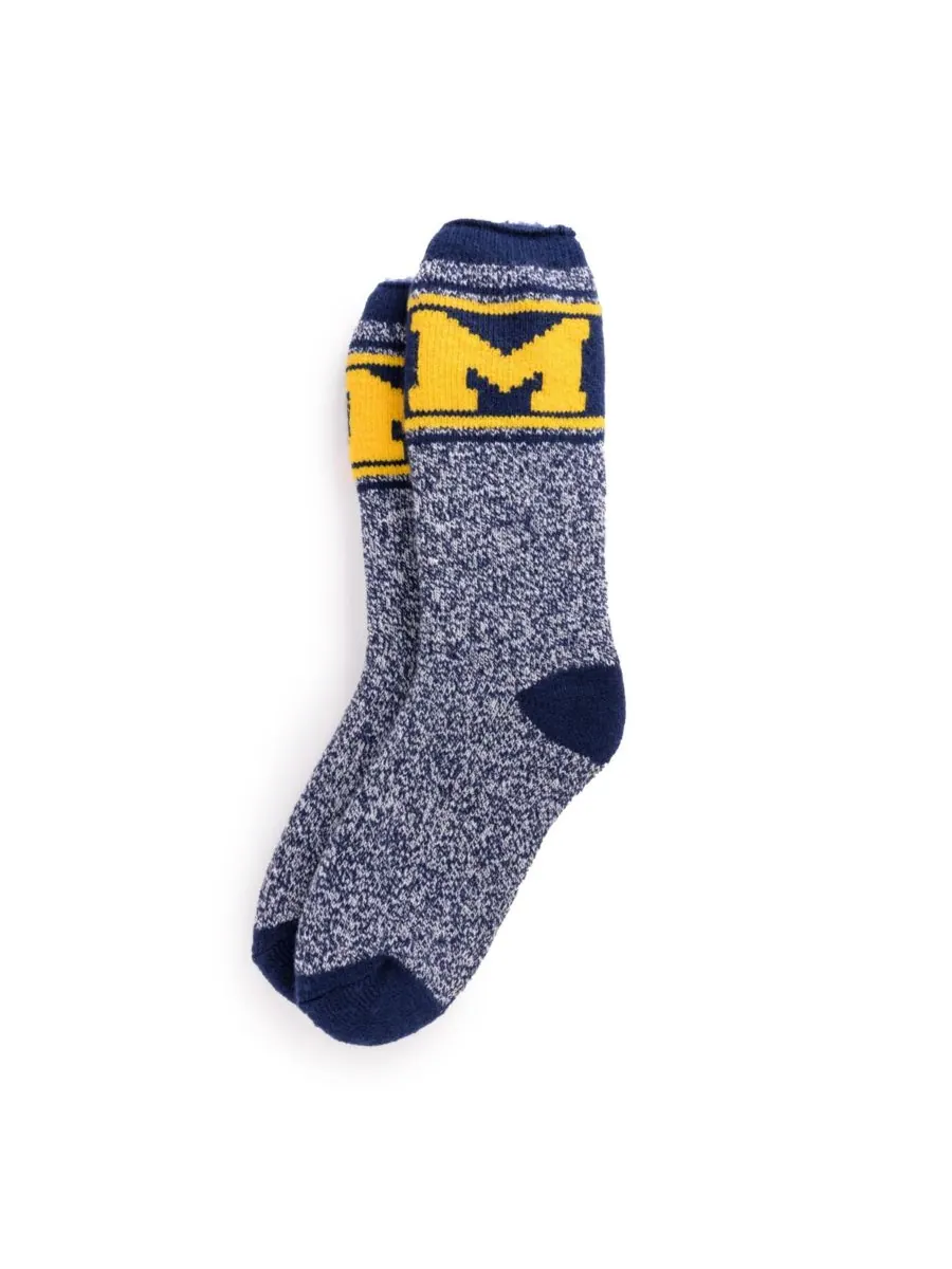 Мужские носки Game Day от Unisex Heat Retainer Socks MUK LUKS, Michigan — изображение 2 из 3