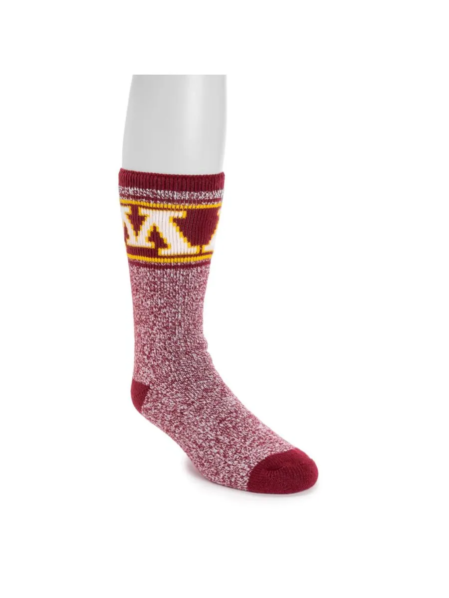 Мужские носки Game Day от Unisex Heat Retainer Socks MUK LUKS, Minnesota