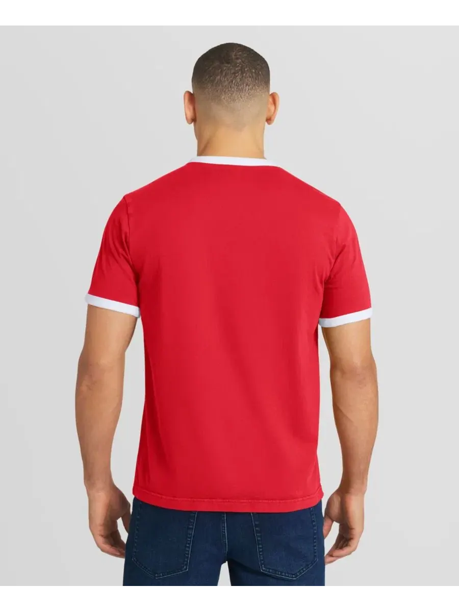 Мужская красная футболка Cincinnati Reds с контрастной отделкой Darius Rucker Collection By Fanatics — изображение 7 из 7