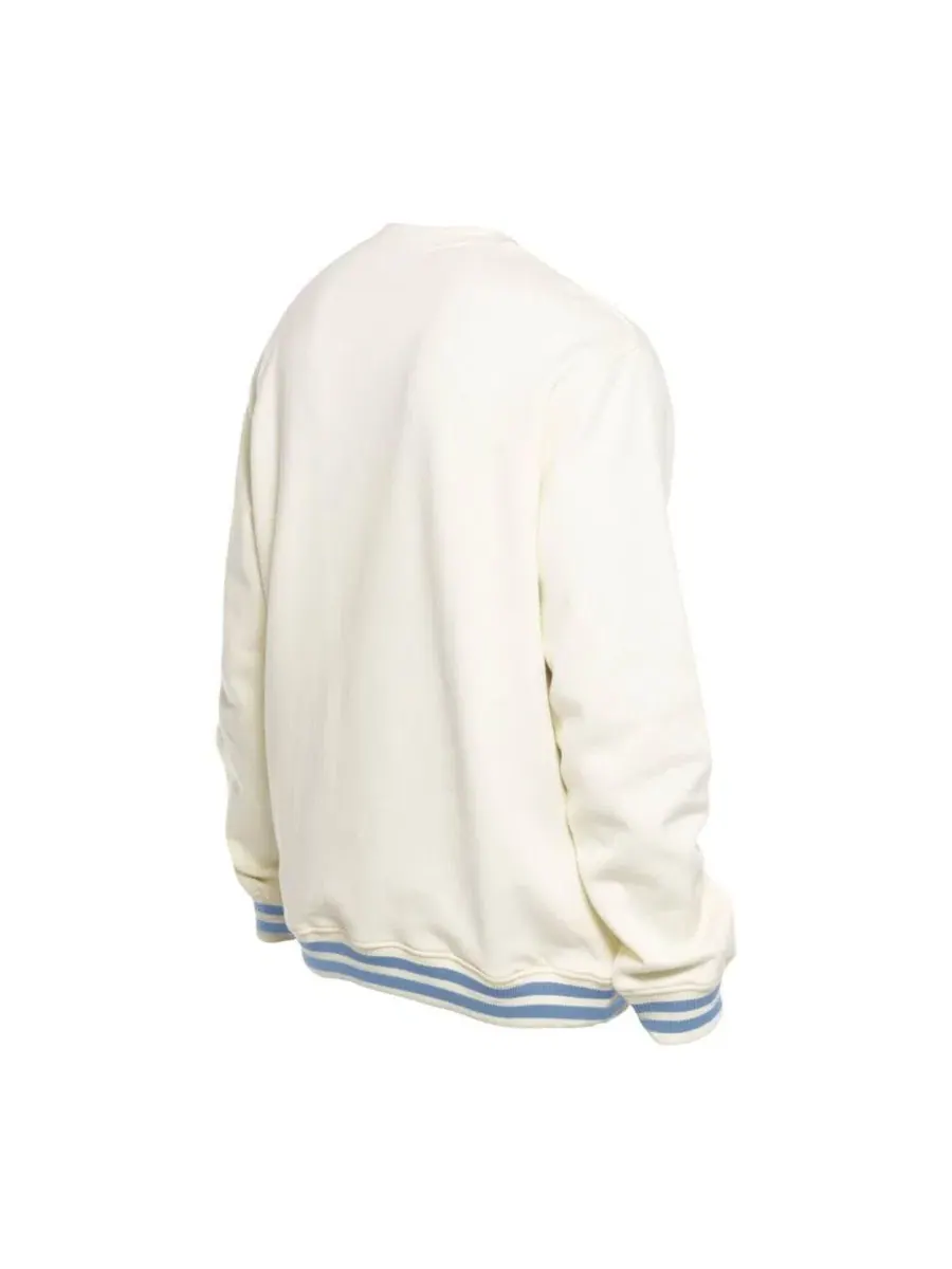 Свитшот с принтом Philadelphia Phillies Throwback New Era — изображение 4 из 4, бежевый