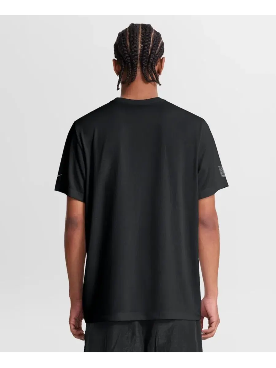 Футболка с принтом New York Jets Sideline Lead The Charge Legend Dri-FIT Nike — изображение 4 из 5, черный