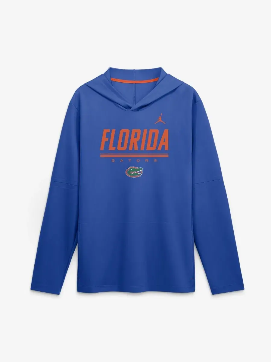 Лонгслив с капюшоном и съемными рукавами Florida Gators 2026 Sideline Jordan