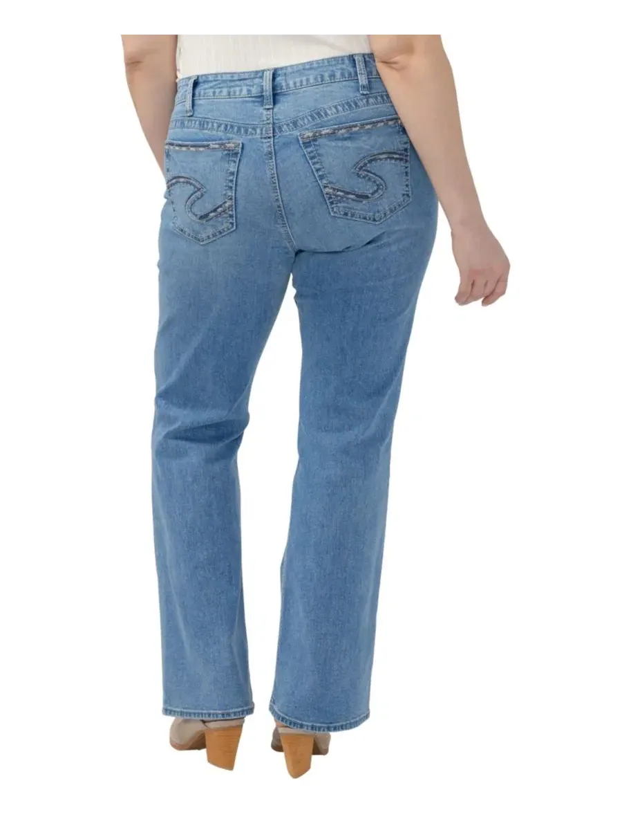 Джинсы Suki Mid-Rise Plus Size Silver Jeans Co., Bluebelle — изображение 5 из 8
