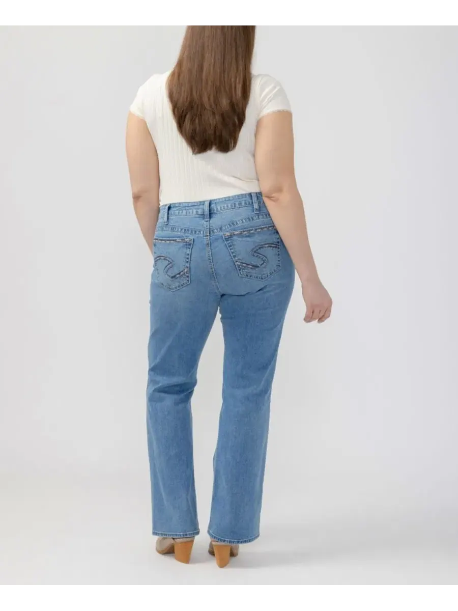 Джинсы Suki Mid-Rise Plus Size Silver Jeans Co., Bluebelle — изображение 7 из 8