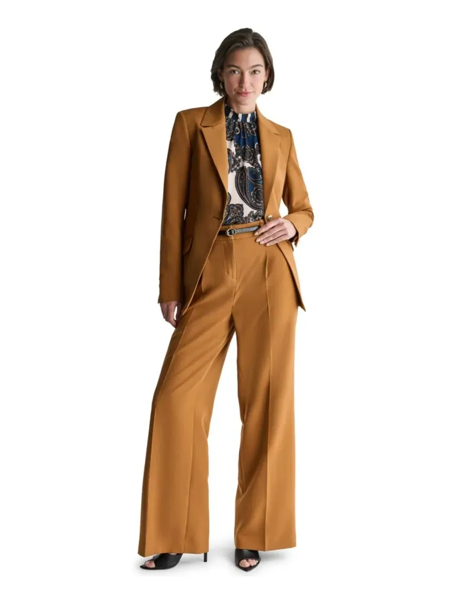Женский блейзер с подплечниками, однобортный, с лацканами BCBG, Sienna Thread — изображение 2 из 7