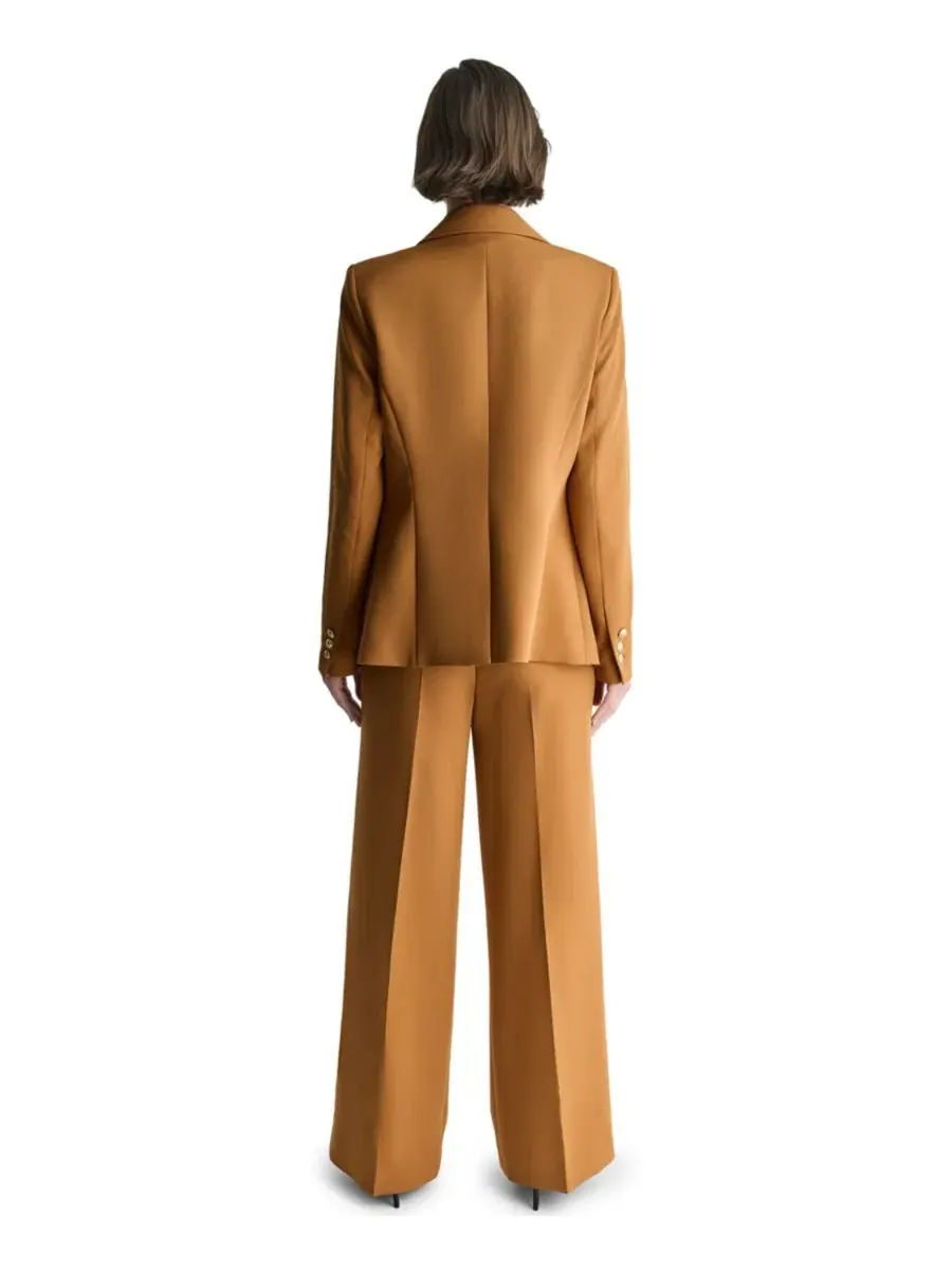Женский блейзер с подплечниками, однобортный, с лацканами BCBG, Sienna Thread — изображение 6 из 7
