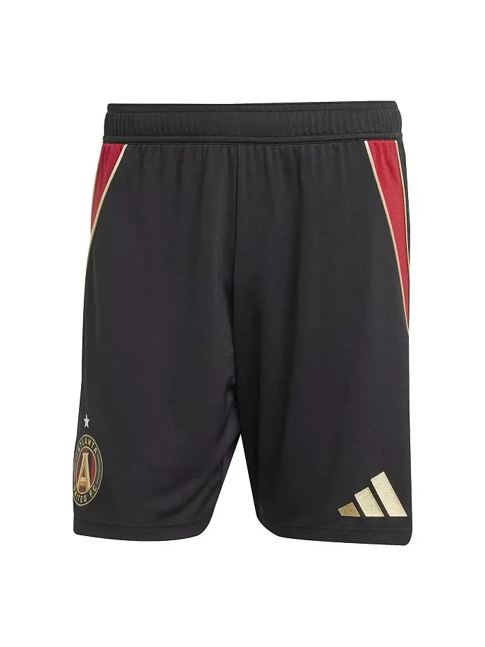Мужские шорты Atlanta United FC Home 2025 The Connector Authentic черные adidas — изображение 4 из 5