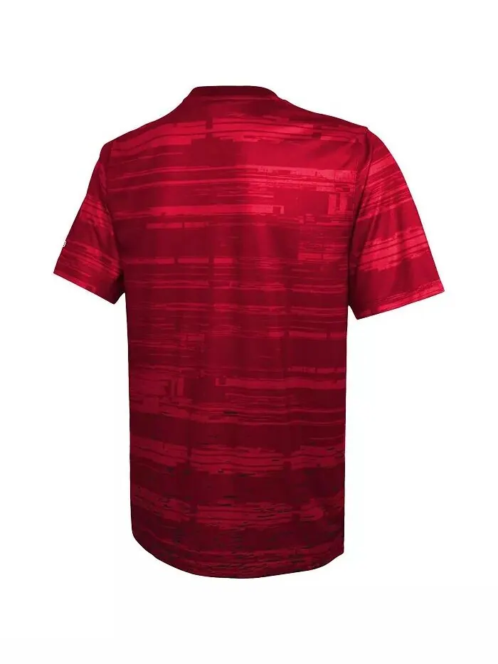 Мужская красная футболка Atlanta Falcons Joint Authentic Sweep New Era — изображение 3 из 3