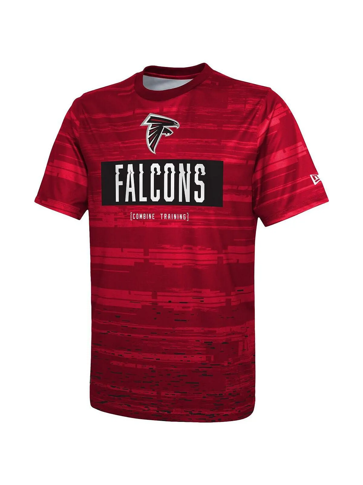 Мужская красная футболка atlanta falcons combine authentic sweep New Era — изображение 2 из 3, красный
