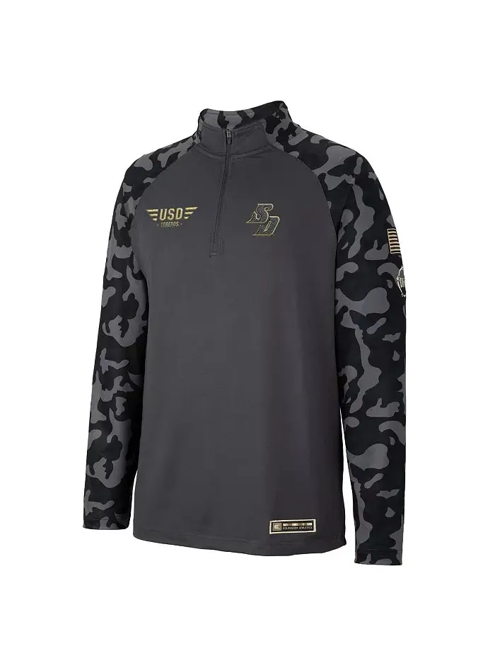 Мужская угольная куртка San Diego Toreros OHT Military-Inspired Appreciation Long Range с рукавом — изображение 3 из 3