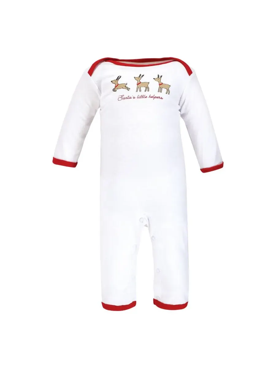 Тройной комплект цельнокроеных костюмов Hudson Baby, North Pole — изображение 5 из 5