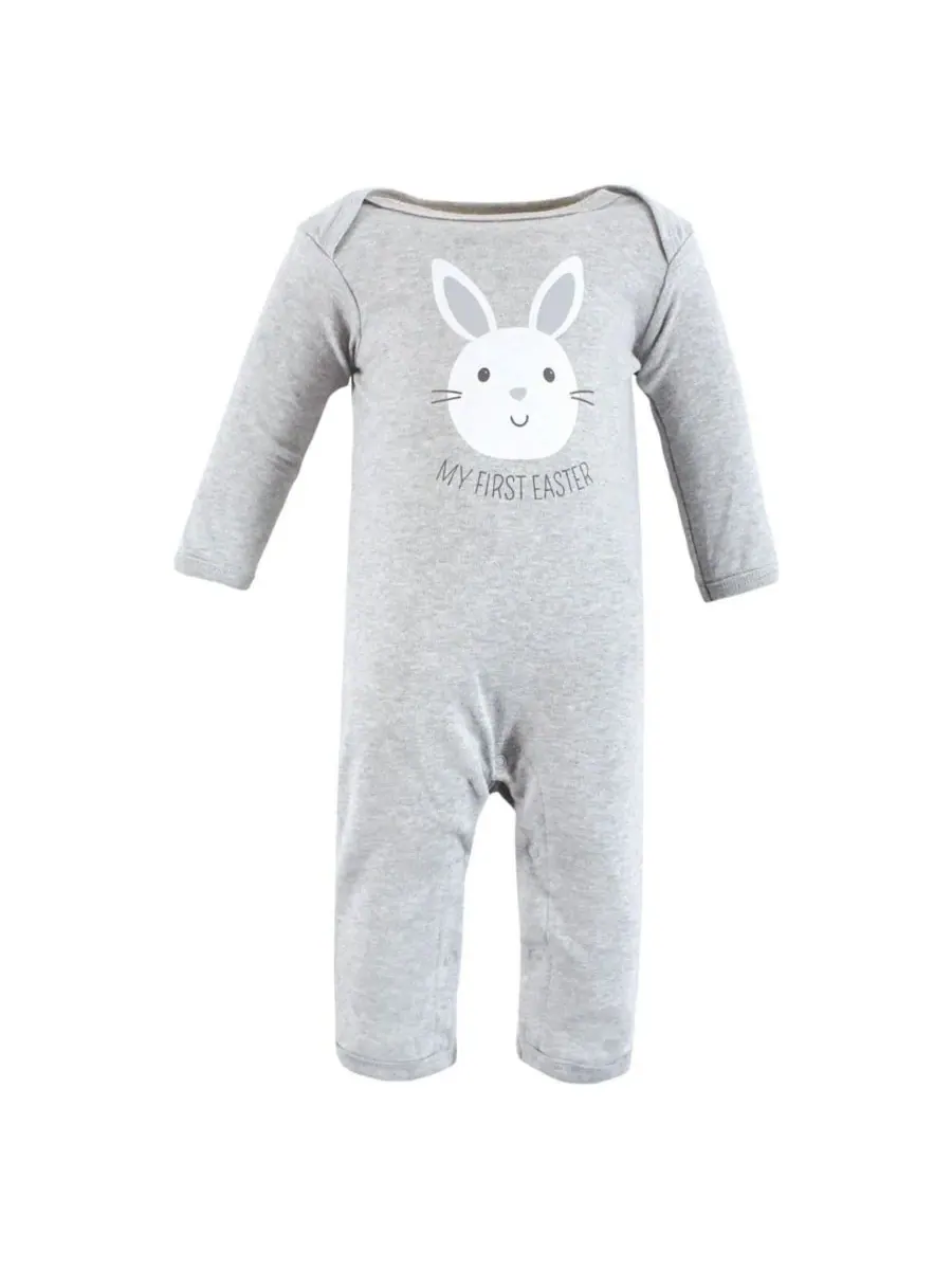 Тройной комплект цельнокроеных костюмов Hudson Baby, Eggstra Cute — изображение 2 из 5