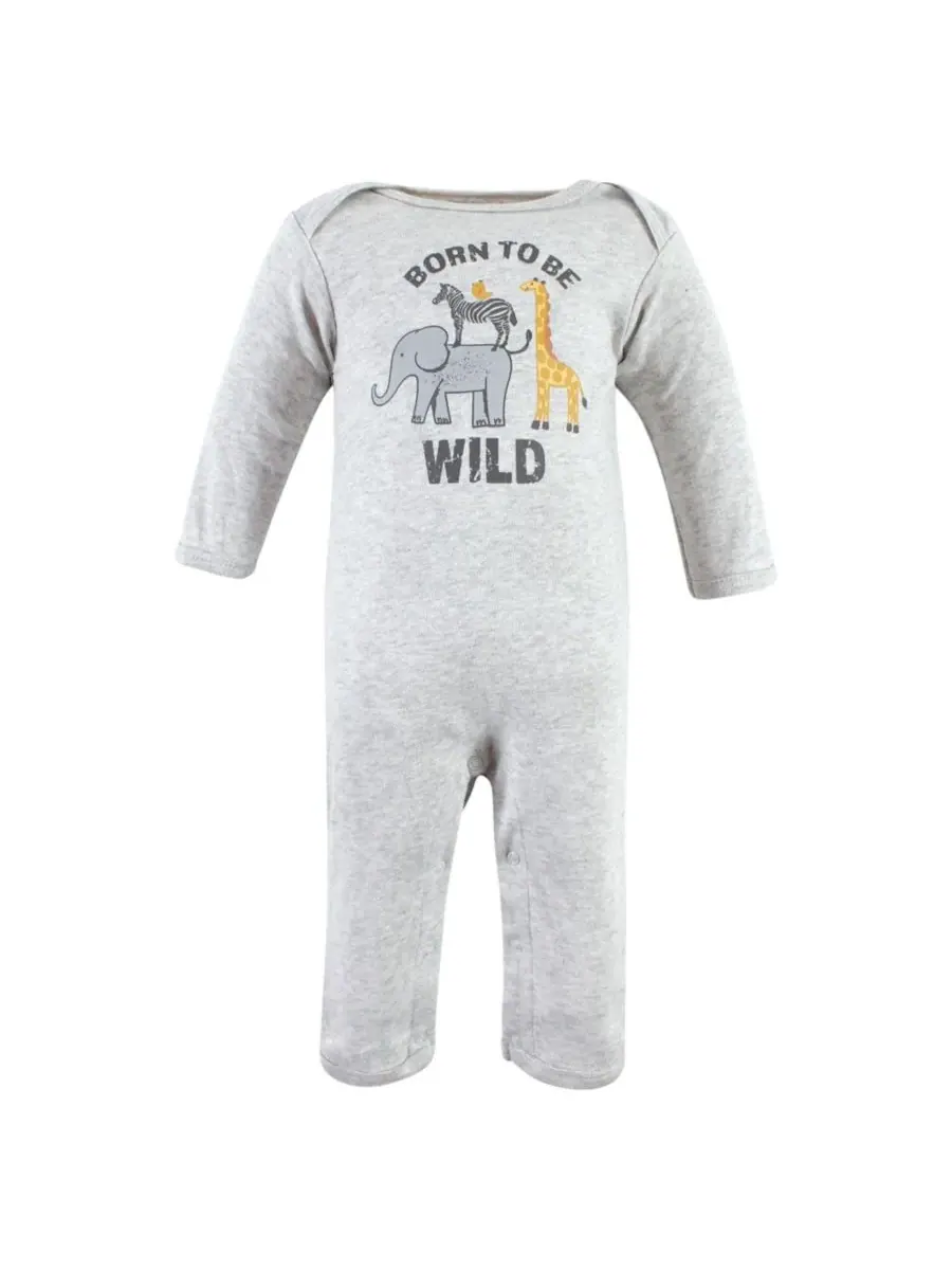 Тройной комплект цельнокроеных костюмов Hudson Baby, Little Monkey — изображение 2 из 7