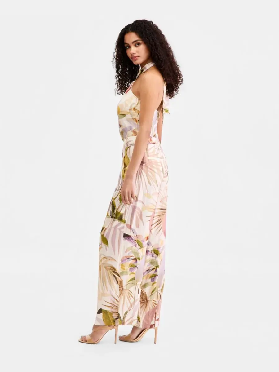 Женские брюки Sulli из льняной смеси с принтом GUESS, Sarika Palm Print — изображение 5 из 7