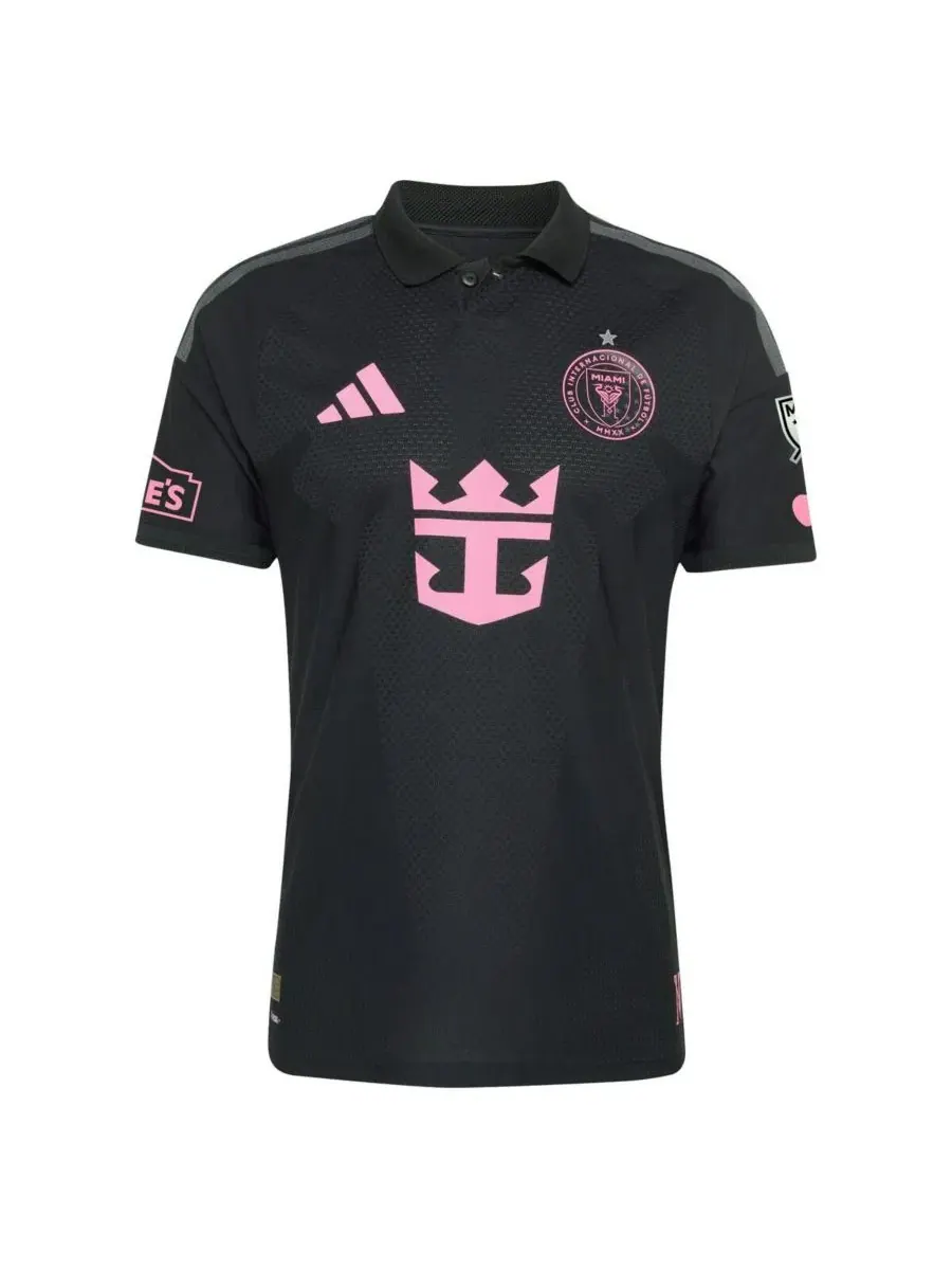 Мужская черная футболка Лионеля Месси Inter Miami CF 2026 Presagio с оригинальной нашивкой Adidas — изображение 2 из 3