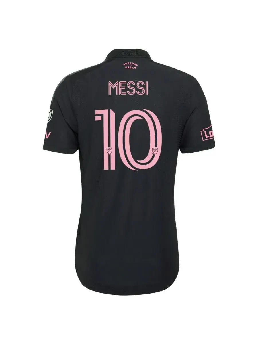 Мужская черная футболка Лионеля Месси Inter Miami CF 2026 Presagio с оригинальной нашивкой Adidas — изображение 3 из 3