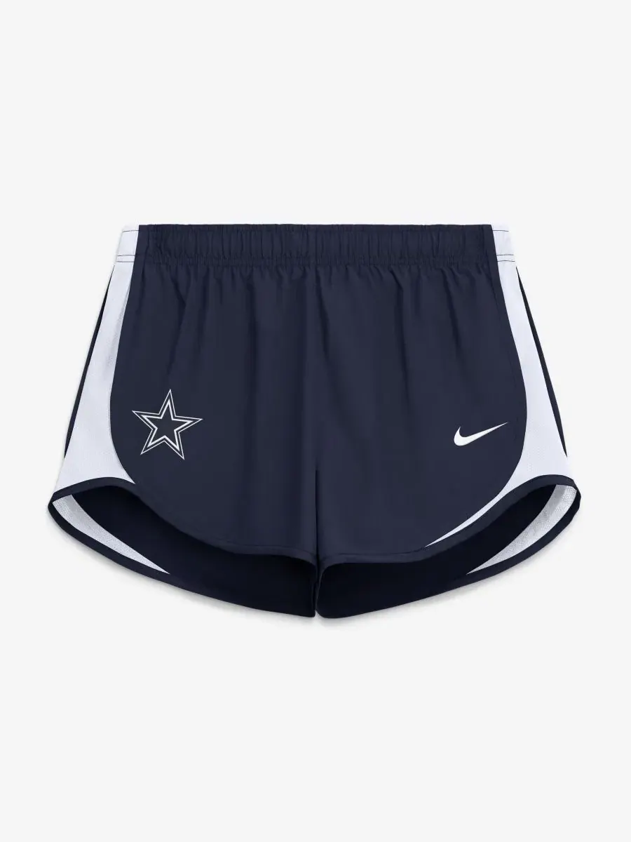 Шорты с технологией Dri-FIT Tempo Mid-Rise Dallas Cowboys Nike