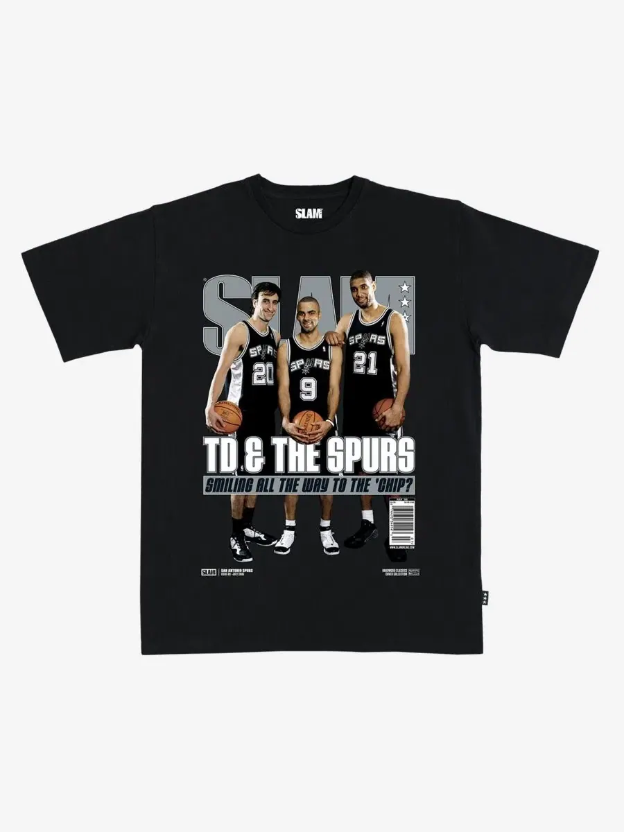Футболка с принтом Big Three SLAM — черный