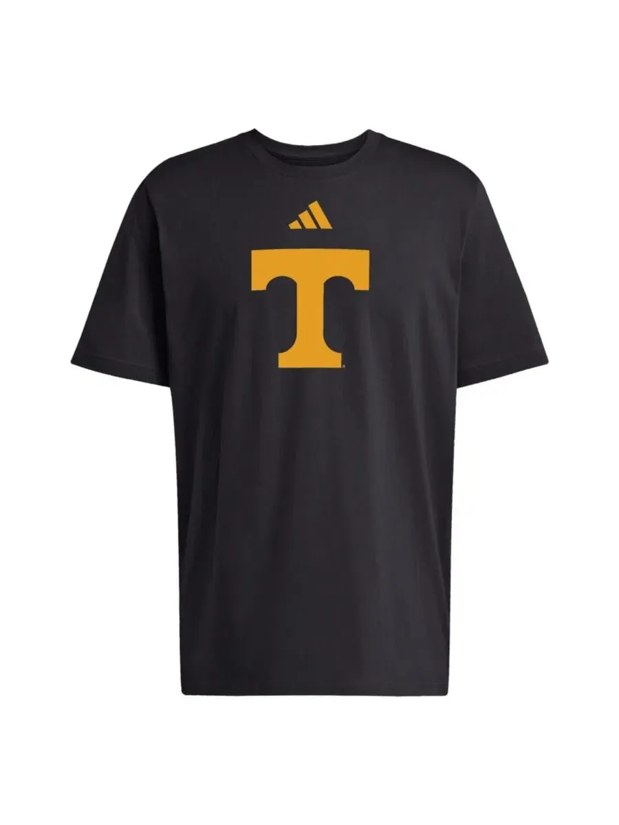 Футболка с длинным рукавом Tennessee Volunteers Primary Logo adidas — изображение 2 из 3, черный
