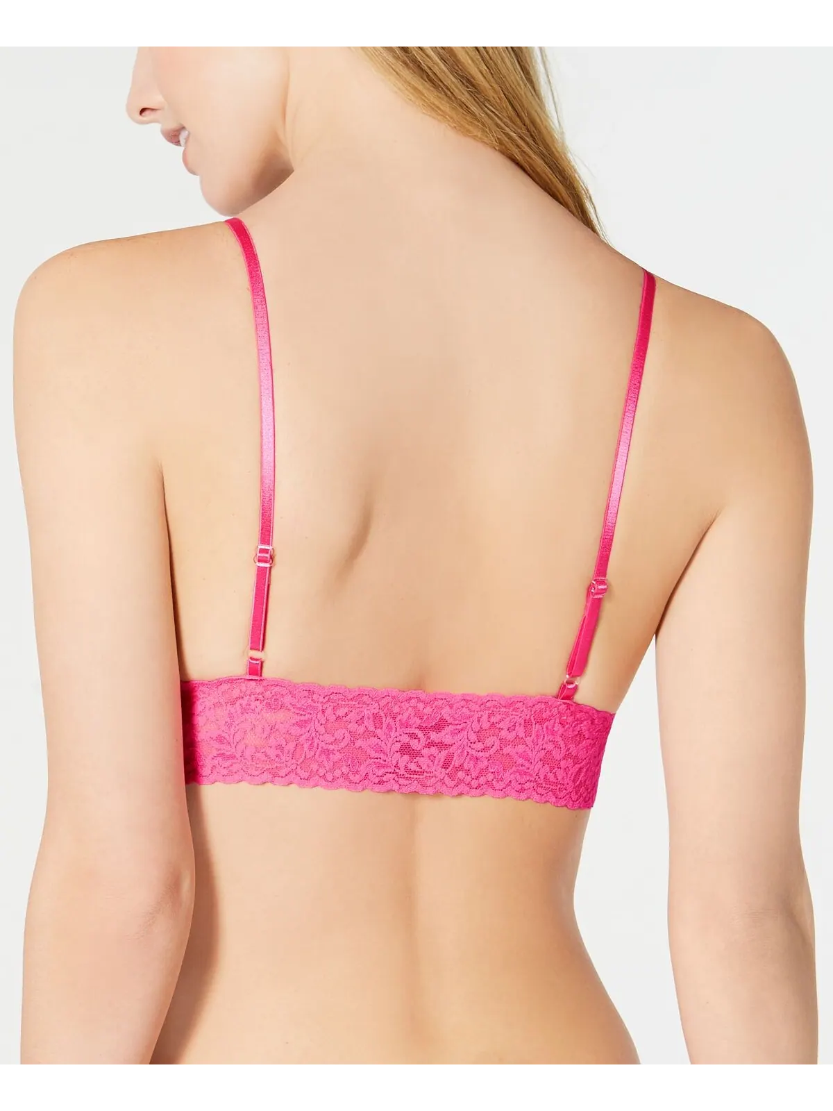 Бюстгальтер без косточек с кружевной подкладкой 487004 Hanky Panky — изображение 2 из 2, бежевый