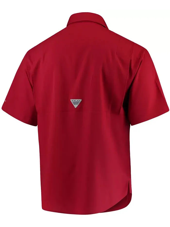 Мужская рубашка Alabama Crimson Tide PFG Tamiami Columbia — изображение 4 из 5