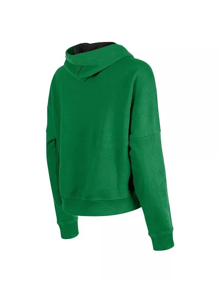 Женская толстовка с капюшоном Kelly Green Boston Celtics с капюшоном New Era — изображение 2 из 3