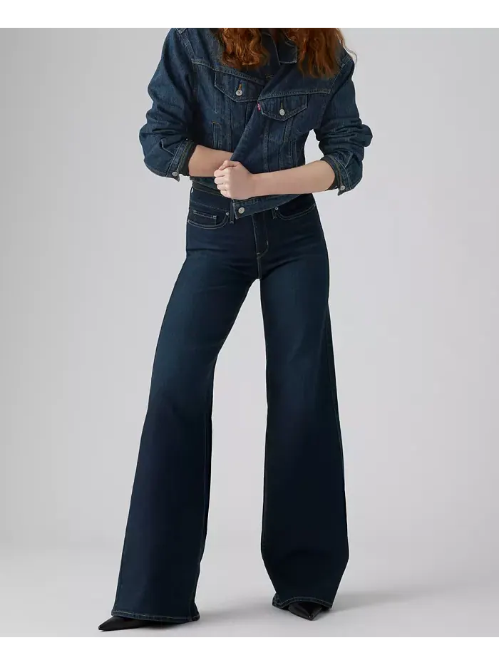 Женские джинсы 318 Shaping Stellar-Stretch Wide-Leg, 24-26W Levi'S