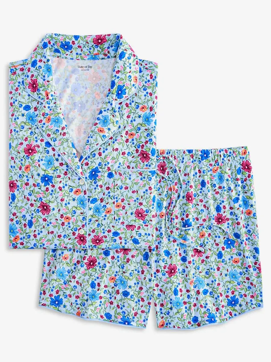 Комплект пижамы без рукавов Margot Floral State of Day, Margot Floral — изображение 4 из 6