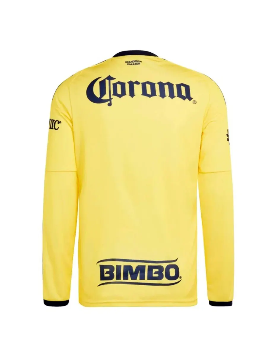 Футболка с длинным рукавом Club America 2026/27 Home Replica adidas — изображение 7 из 7, желтый