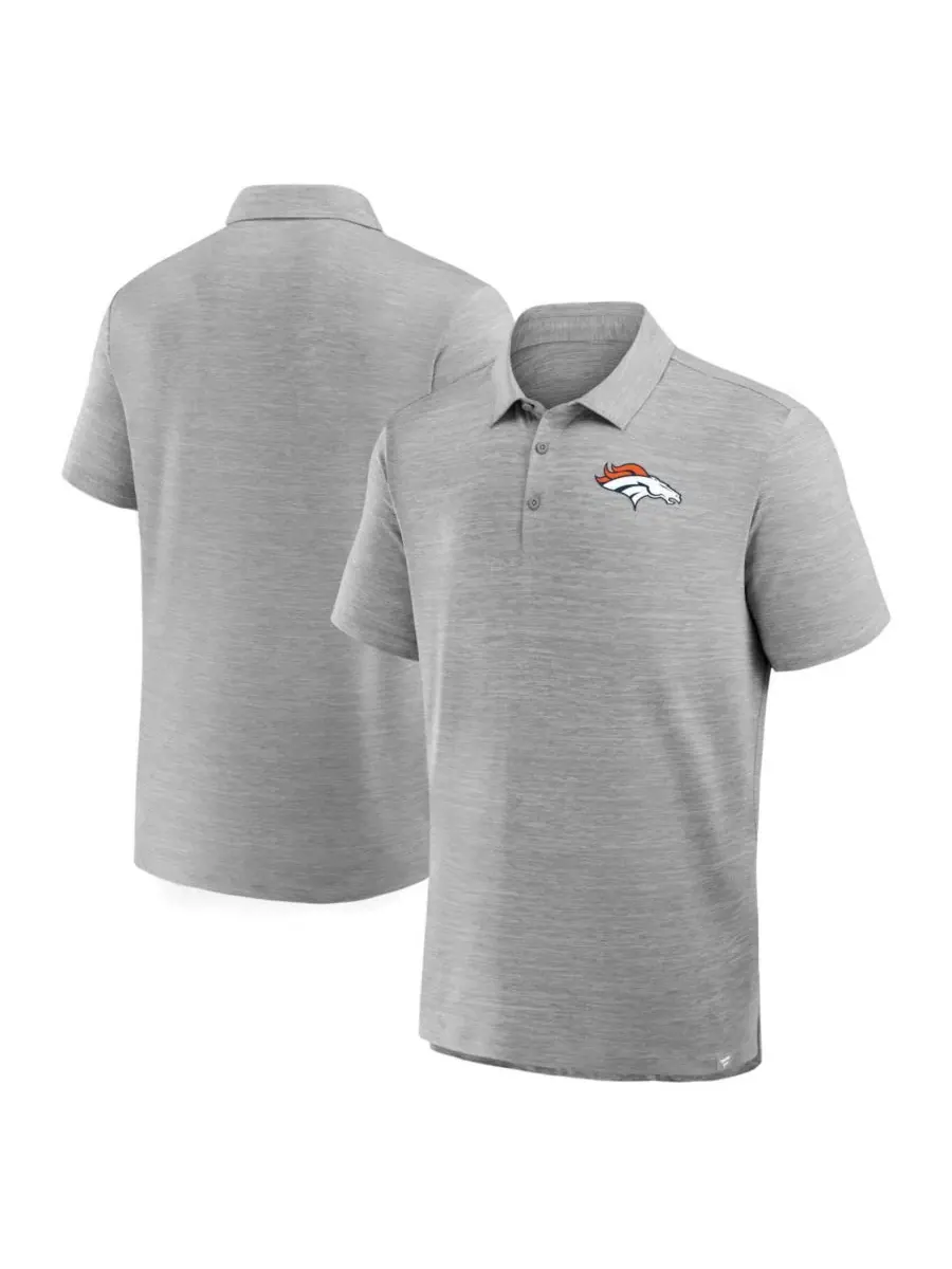 Футболка-поло с коротким рукавом Denver Broncos Clutch Fanatics
