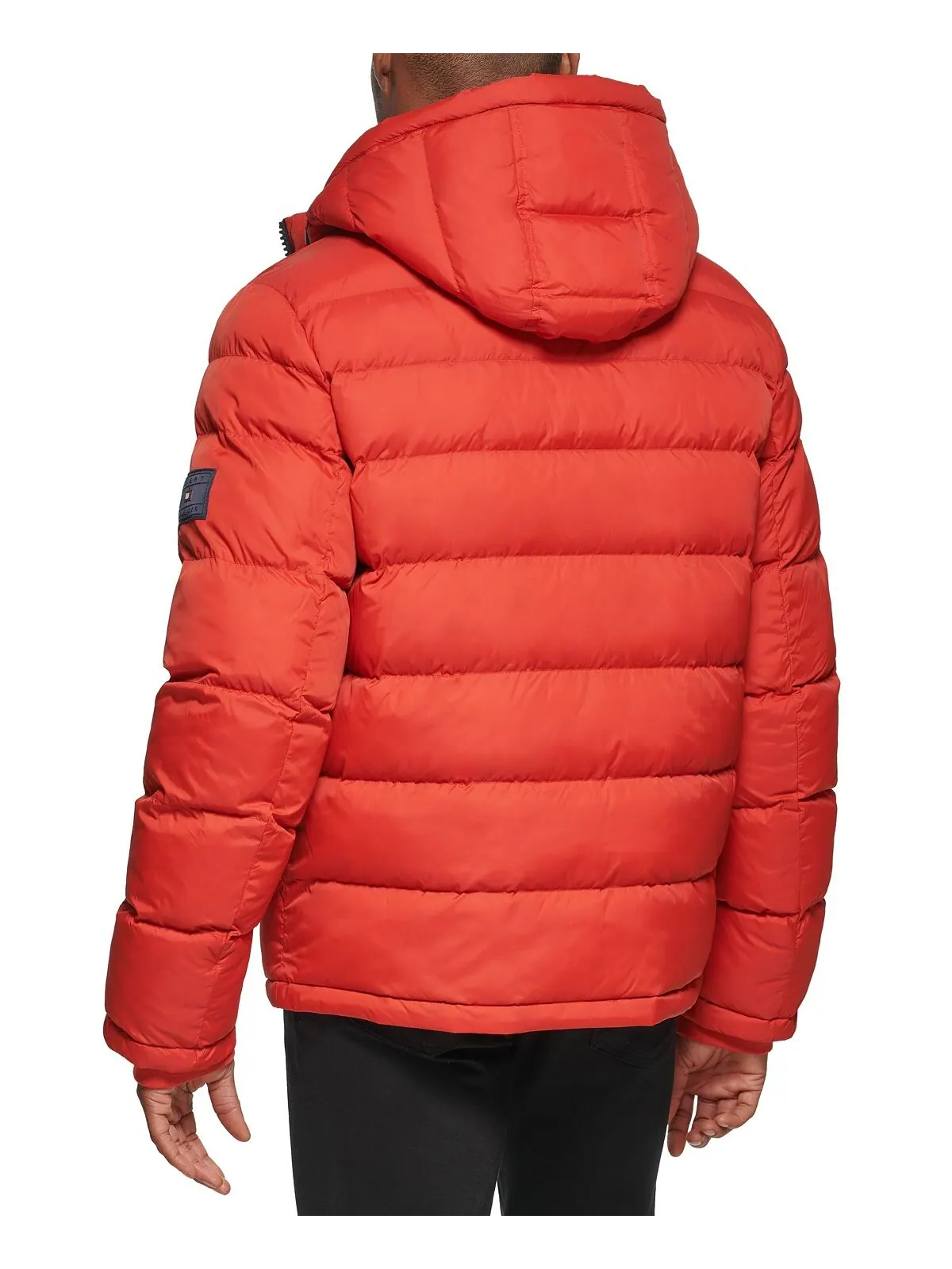 Куртка Tommy Hilfiger Quilted Puffe — изображение 3 из 6, оранжевый