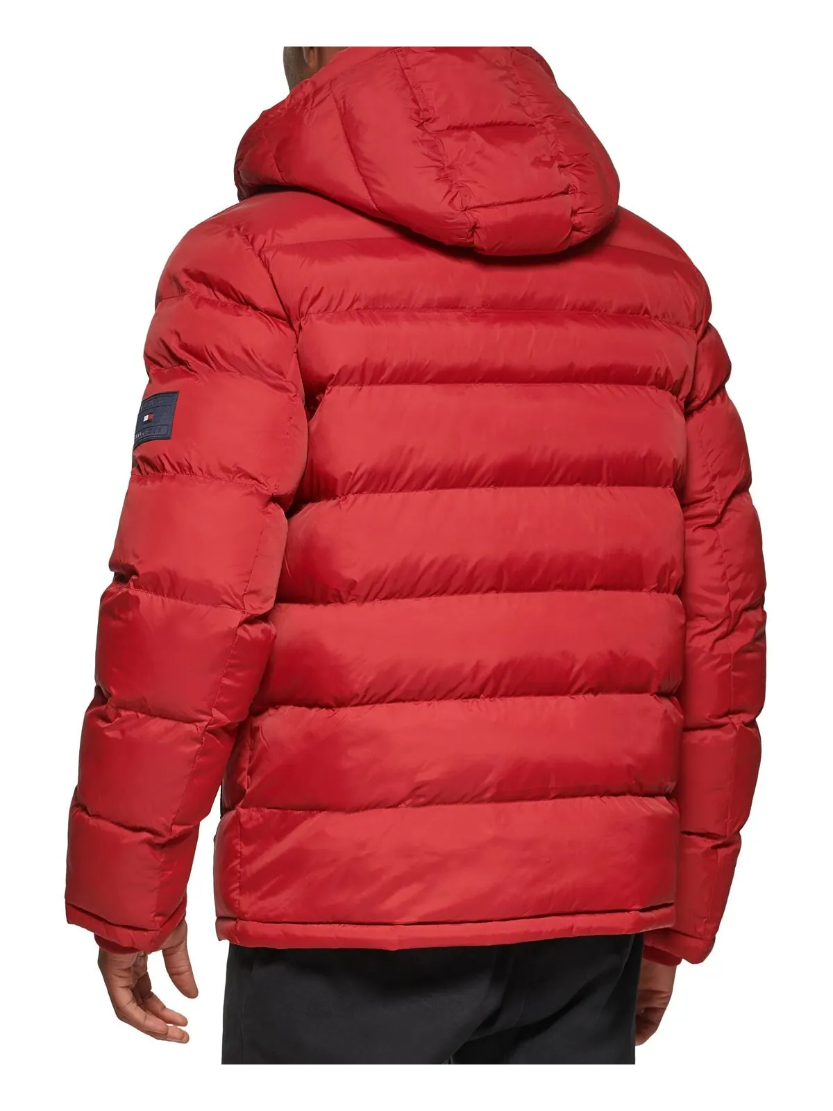 Куртка Tommy Hilfiger Quilted Puffe — изображение 3 из 7, красный