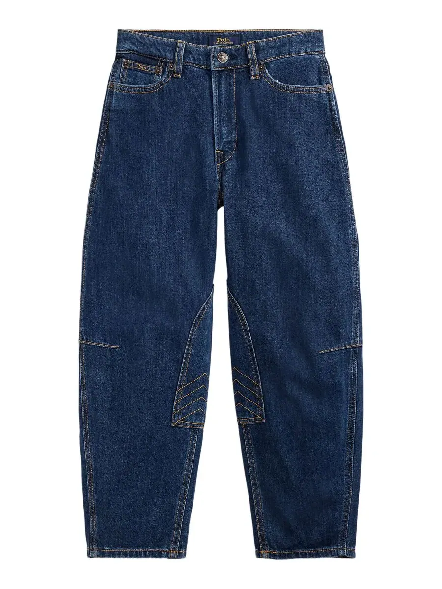 Джинсы для девочки с изогнутым зауженным кроем Polo Ralph Lauren, Lucero Wash — изображение 3 из 5