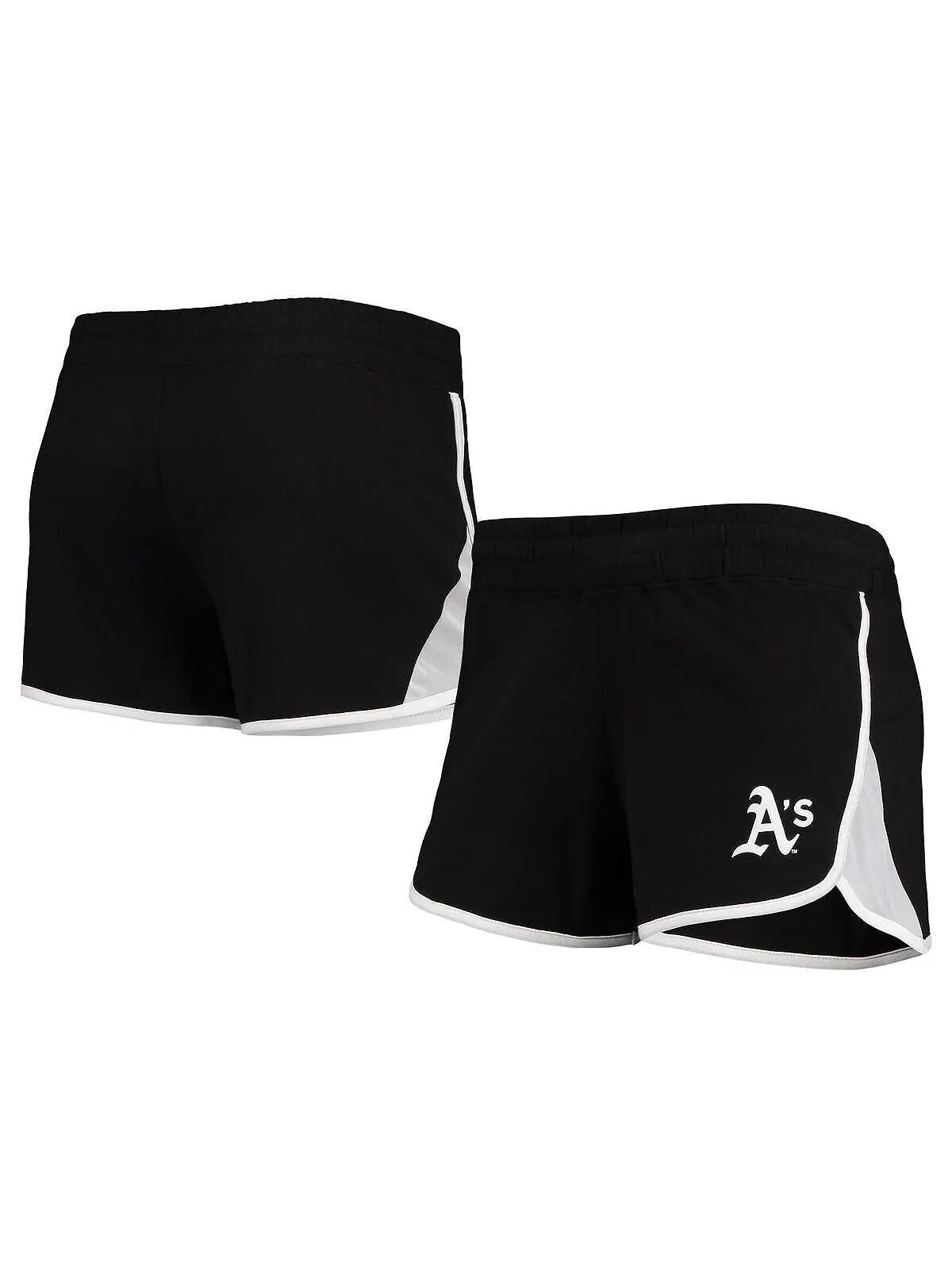 Черные женские эластичные шорты из френч терри Oakland Athletics New Era