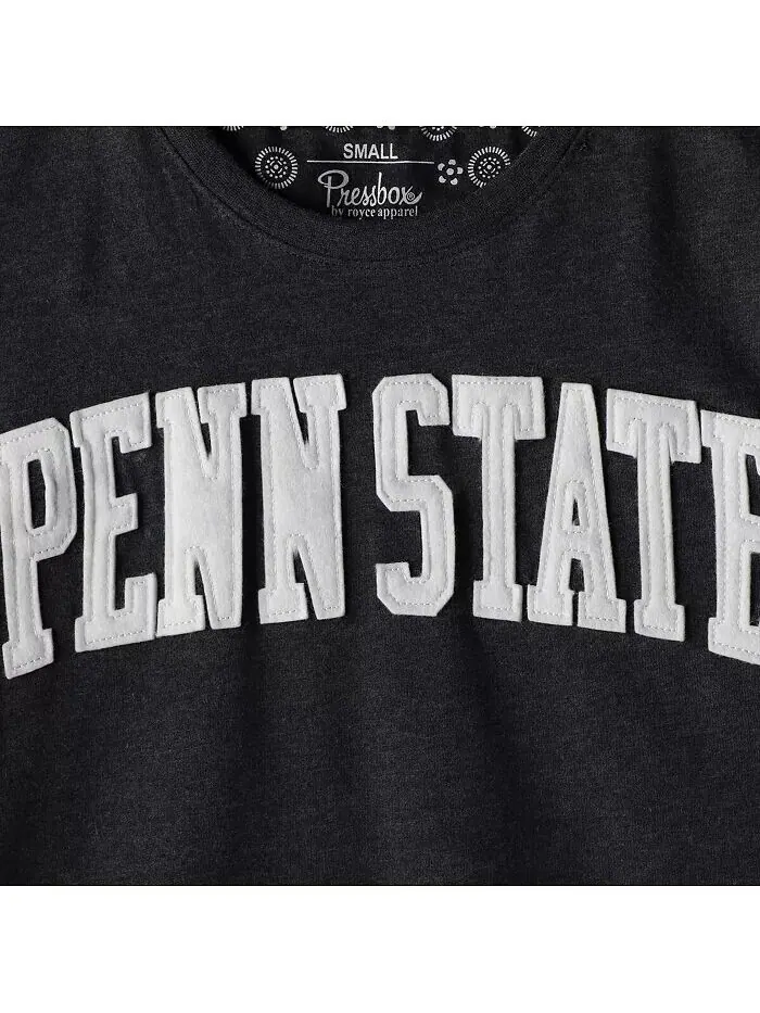 Женская темно-синяя футболка с длинными рукавами Penn State Nittany Lions Two-Hit Canyon Pressbox — изображение 4 из 4