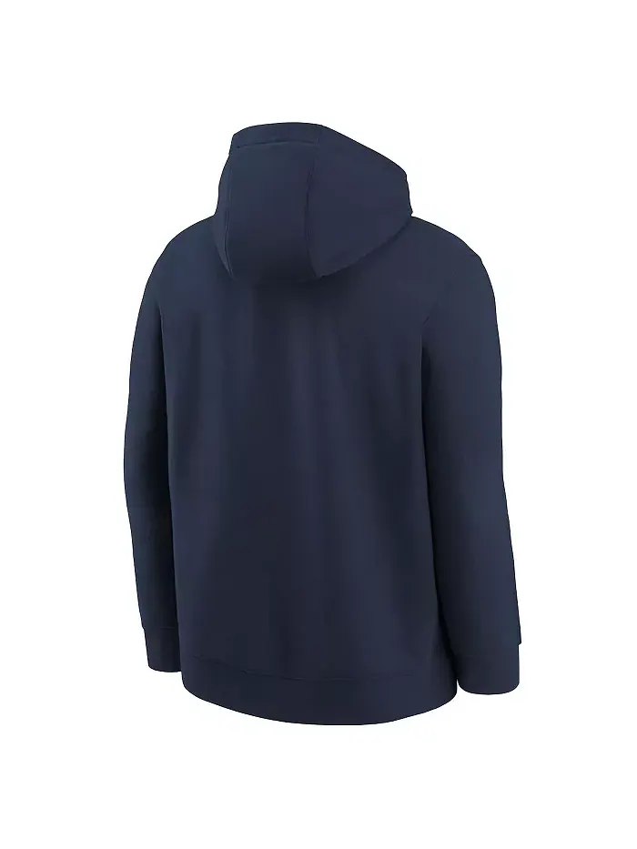 Большие мальчики и девочки Navy Washington Wizards 2025/26 Club Fleece Practice Hoodie Nike — изображение 2 из 3
