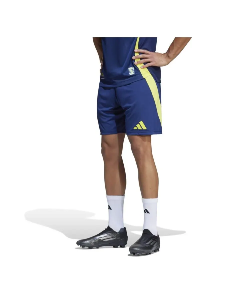 Adidas Мужские темно-синие шорты для выездной формы футбольного клуба «Нэшвилл» сезона 2025 года — изображение 2 из 5