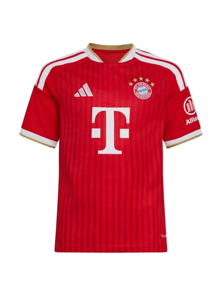 Футболка с коротким рукавом Joshua Kimmich Red Bayern Munich 2026/27 Home Replica Jersey adidas — изображение 2 из 3, красный