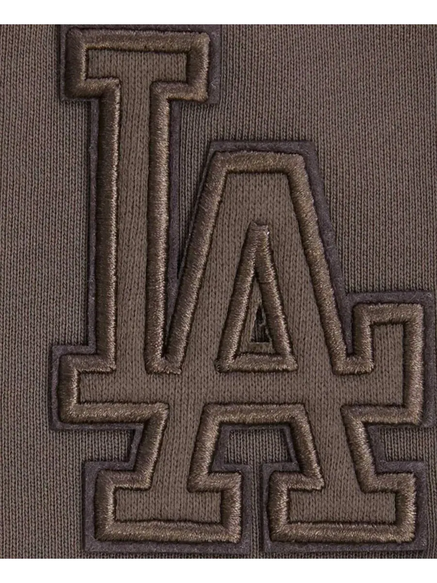 Женские шорты из футера с принтом Los Angeles Dodgers Neutral Fleece Pro Standard — изображение 2 из 5, розовый