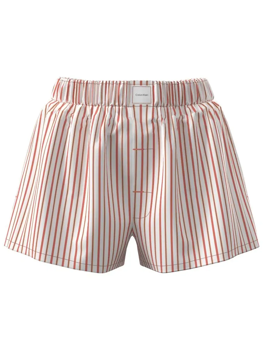 Шорты пижамные женские с принтом Calvin Klein, Aurora Stripe — изображение 4 из 7