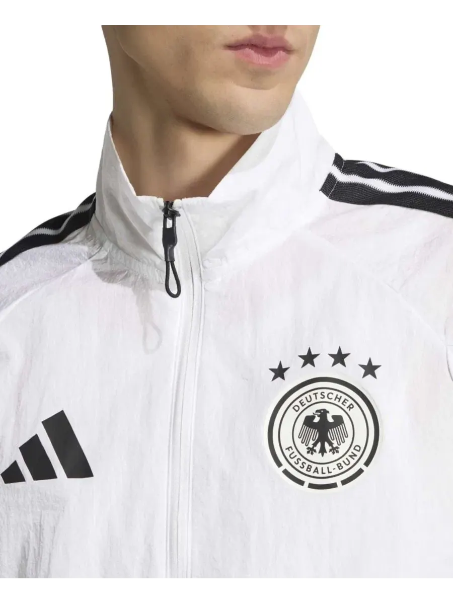 Ветровка с длинным рукавом, модель Germany National Team 2026 Home Full-Zip Game Day Anthem Jacket — изображение 2 из 5