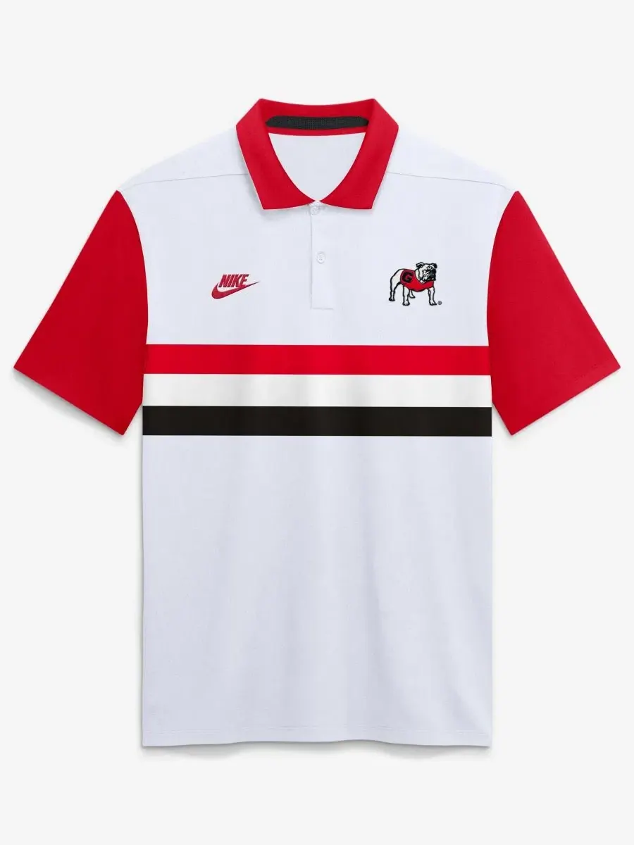Поло Nike Georgia Bulldogs Legacy Vapor Logo Dri-FIT