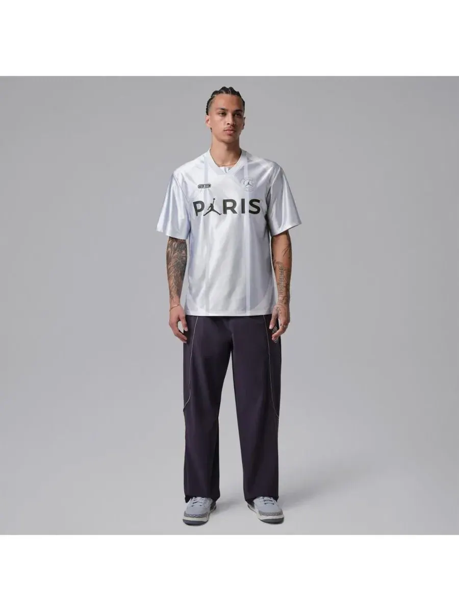 Футболка Lifestyle с принтом PSG Jordan — изображение 3 из 5, серый