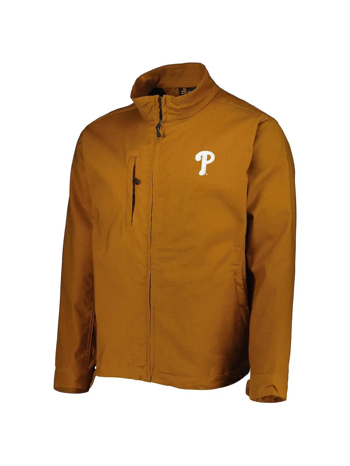 Мужская светло-коричневая куртка philadelphia phillies journey tri-blend с молнией во всю длину — изображение 4 из 5, бежевый